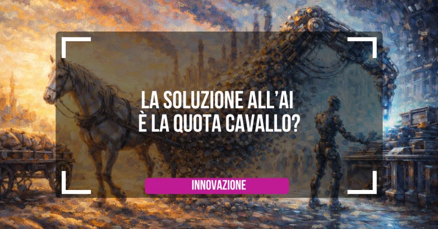 La soluzione all'AI è la quota cavallo